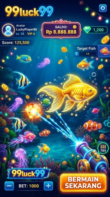 Galeri pratinjau visual 99luck99 build APK resmi terbaru